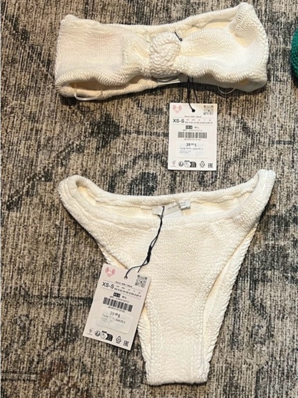 ZARA WHITE BIKINI